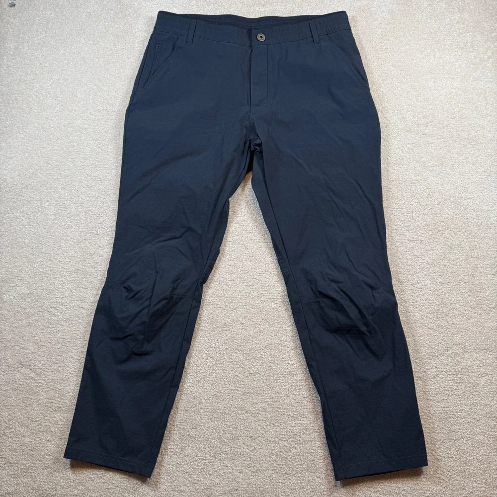Kuhl Renegade Recon Pants Mens 36x30 Carbon Navy Blue Duralux Hiking Technical